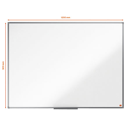 Nobo -  Basic Whiteboard (1200x900) van staal met basic lijst, magnetisch