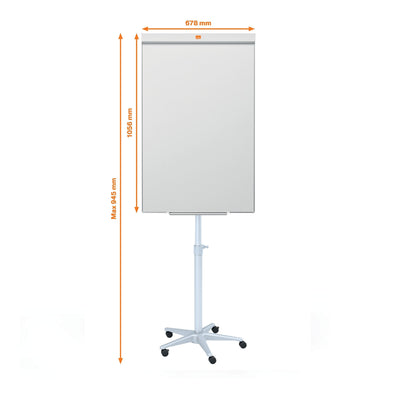 Nobo -  1915137 flipover Staal Wit