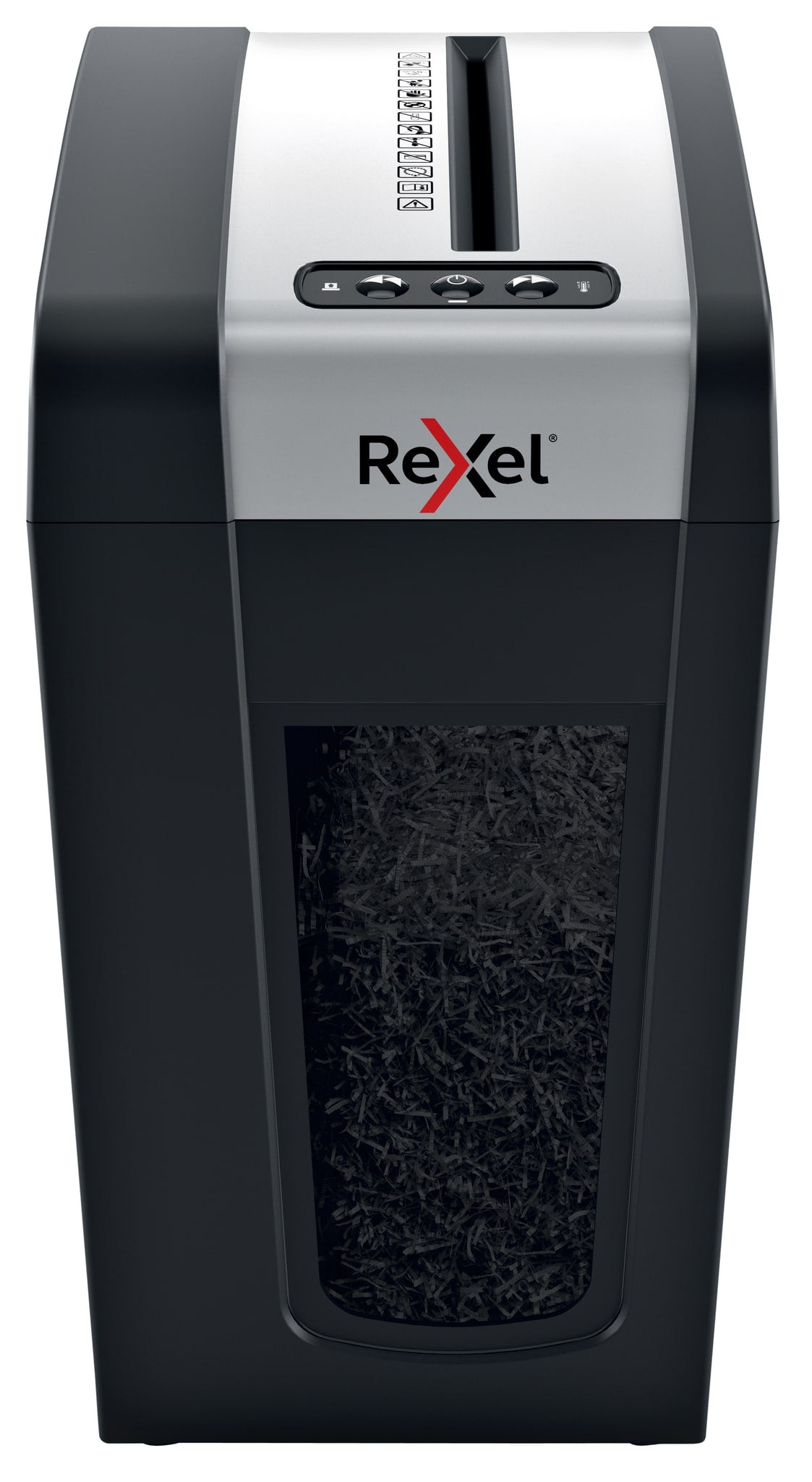 Rexel -  MC6-SL papiervernietiger Microversnippering 55 dB Zwart