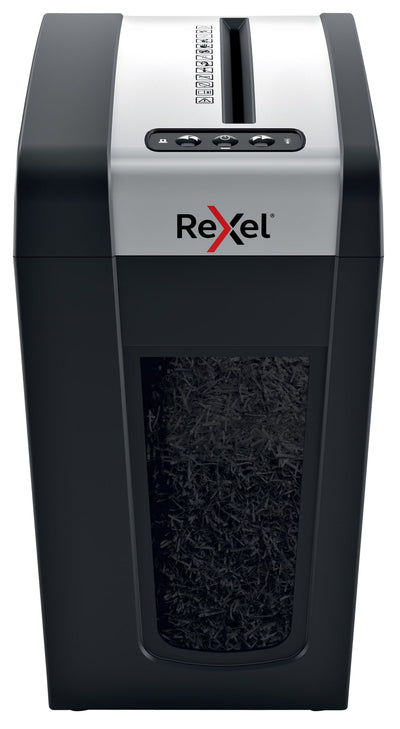 Rexel -  MC6-SL papiervernietiger Microversnippering 55 dB Zwart