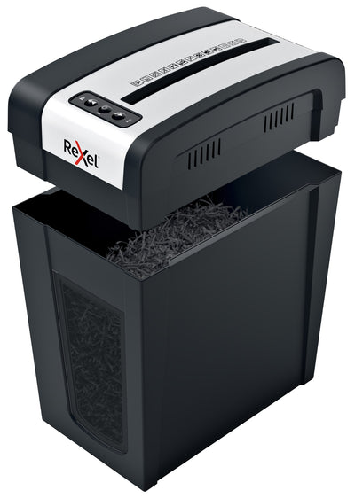 Rexel -  MC6-SL papiervernietiger Microversnippering 55 dB Zwart