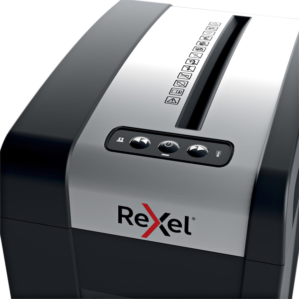 Rexel -  MC6-SL papiervernietiger Microversnippering 55 dB Zwart