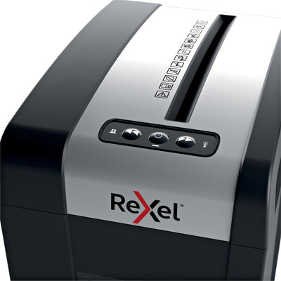 Rexel -  MC6-SL papiervernietiger Microversnippering 55 dB Zwart