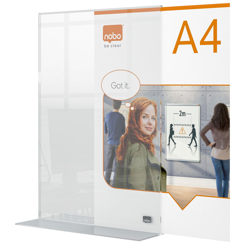 Nobo -  Plus A4 whiteboard 297 x 210 mm Acryl