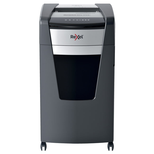 Rexel -  XP516+ papiervernietiger Microversnippering 55 dB Zwart