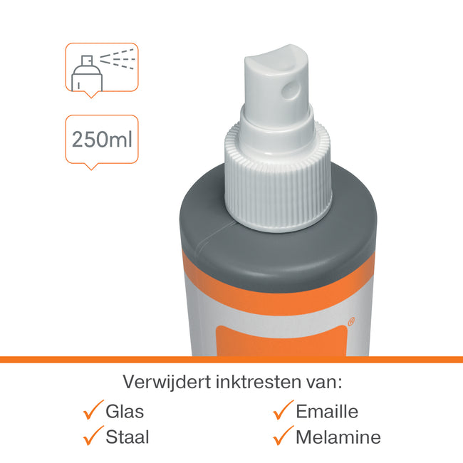 Nobo -  1915708 bordenwisser Reinigingsspray voor borden