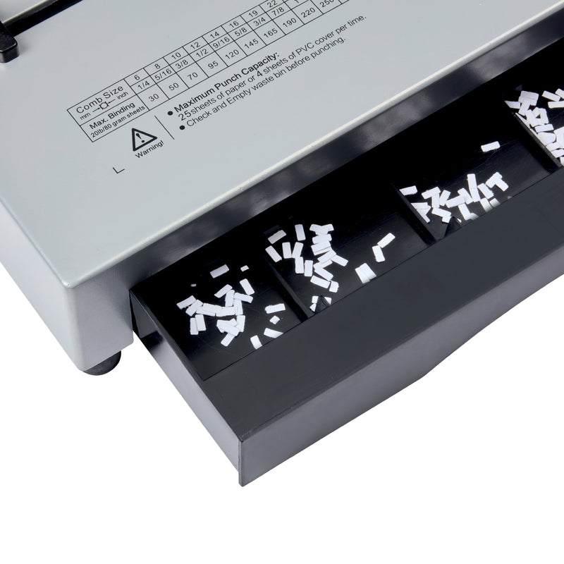 GBC -  CB25 Pro Multifunctionele bindmachine 500 vel Zilver