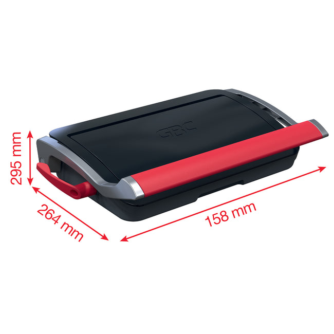 GBC -  CombBind CB15 Kambindmachine 165 vel Zwart, Rood