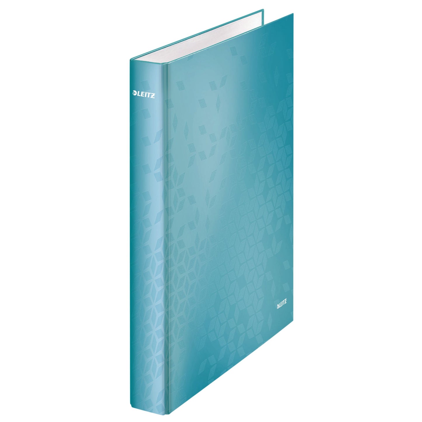 Leitz - Ring binder WOW A4 maxi 2-ring D-mechanism 25mm ice blue | 10 pieces