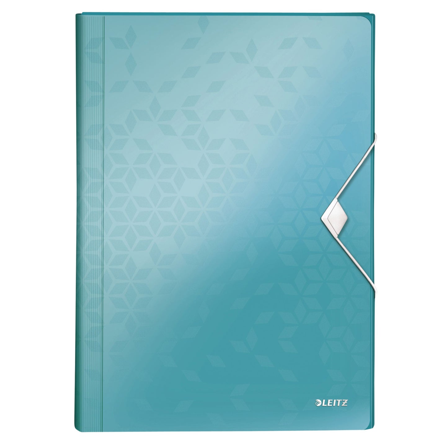 Leitz - Carpeta de proyectos WOW para A4 6 compartimentos PP azul hielo