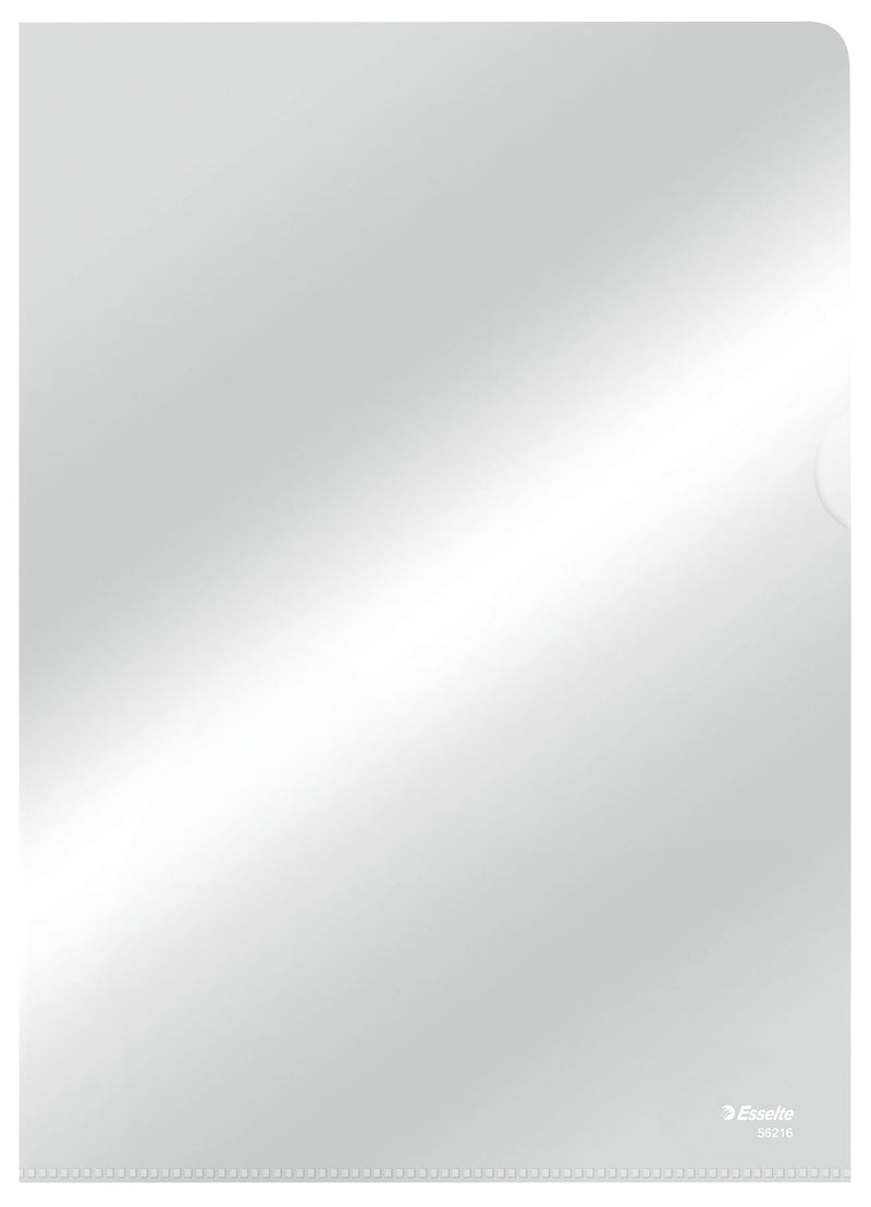Esselte -  Transparent view folders Transparant A4