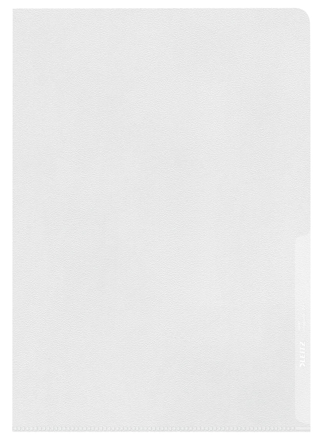 Leitz - Carpeta insertable modelo L 0,13mm PP A4 transparente 100 piezas