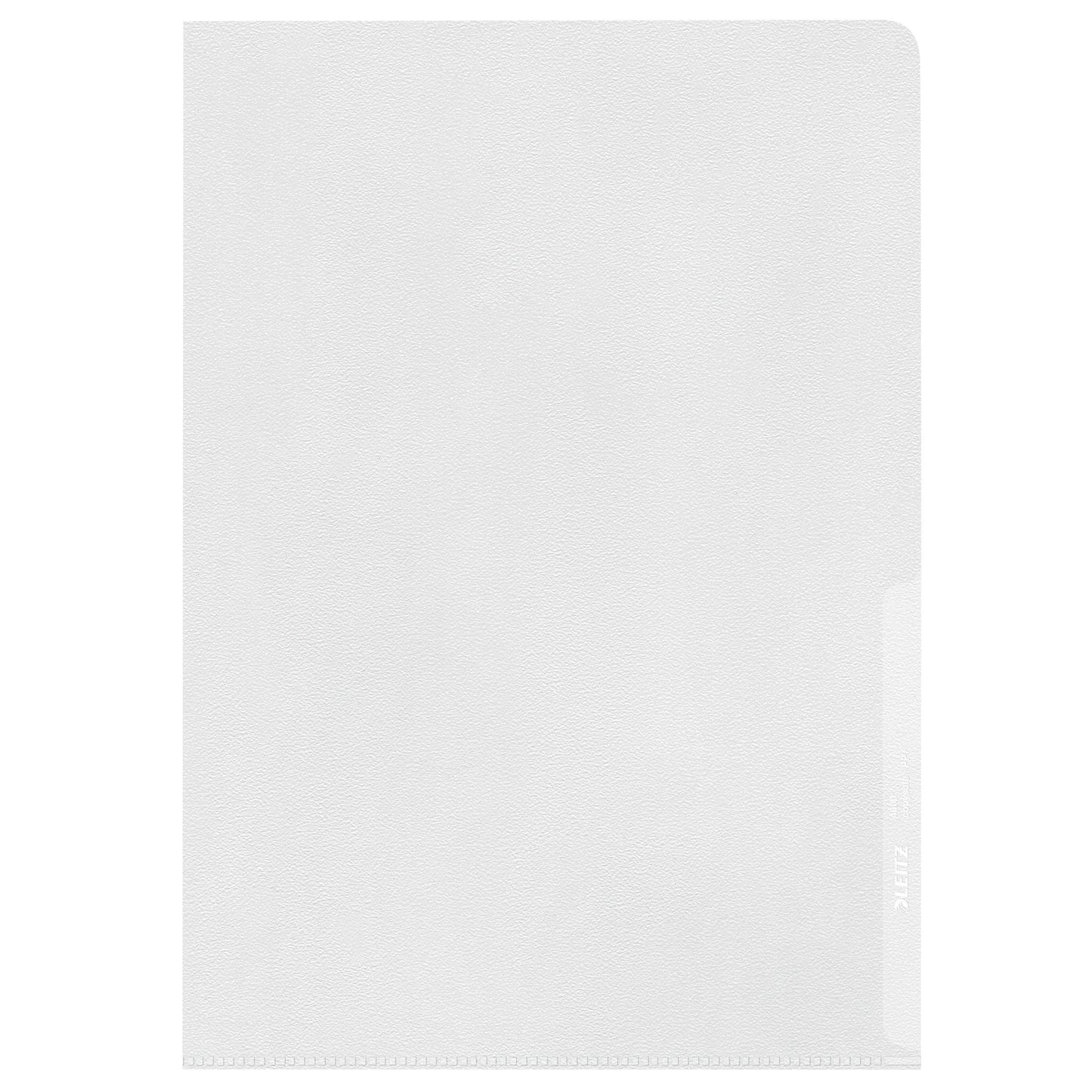 Leitz - Cartella a inserti modello L 0,13 mm PP A4 trasparente 100 pezzi