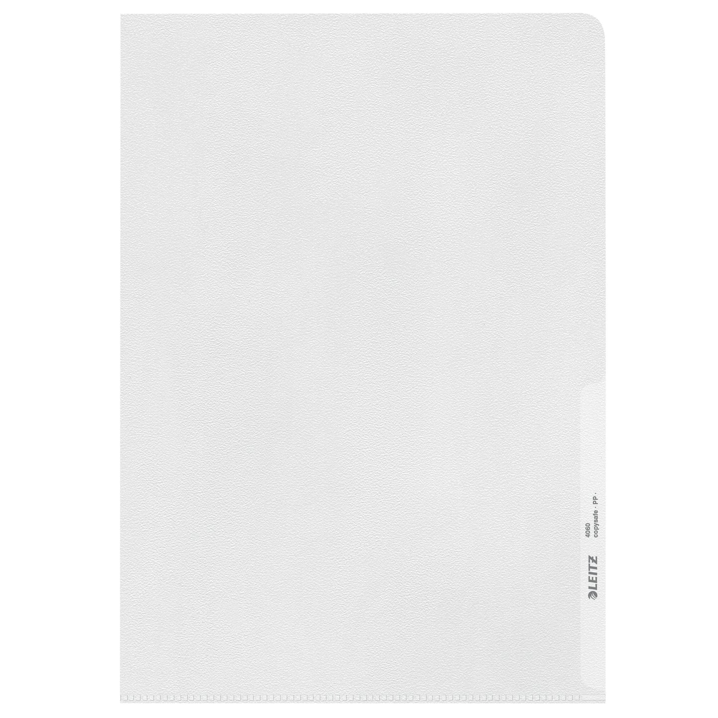 Leitz - Cartella a inserti modello L copia sicura 0,17 mm PP A4 trasparente 100 pezzi