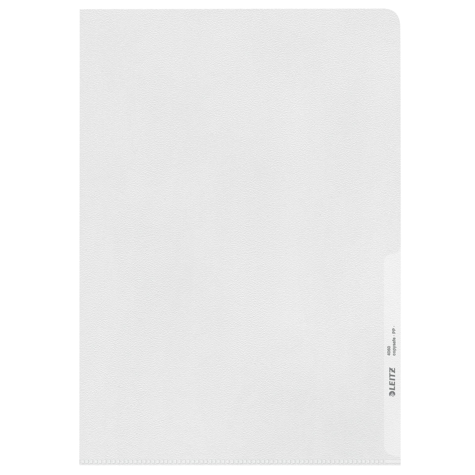 Leitz - Dossier à insérer modèle L Copy Safe 0,17 mm PP A4 transparent 100 pièces