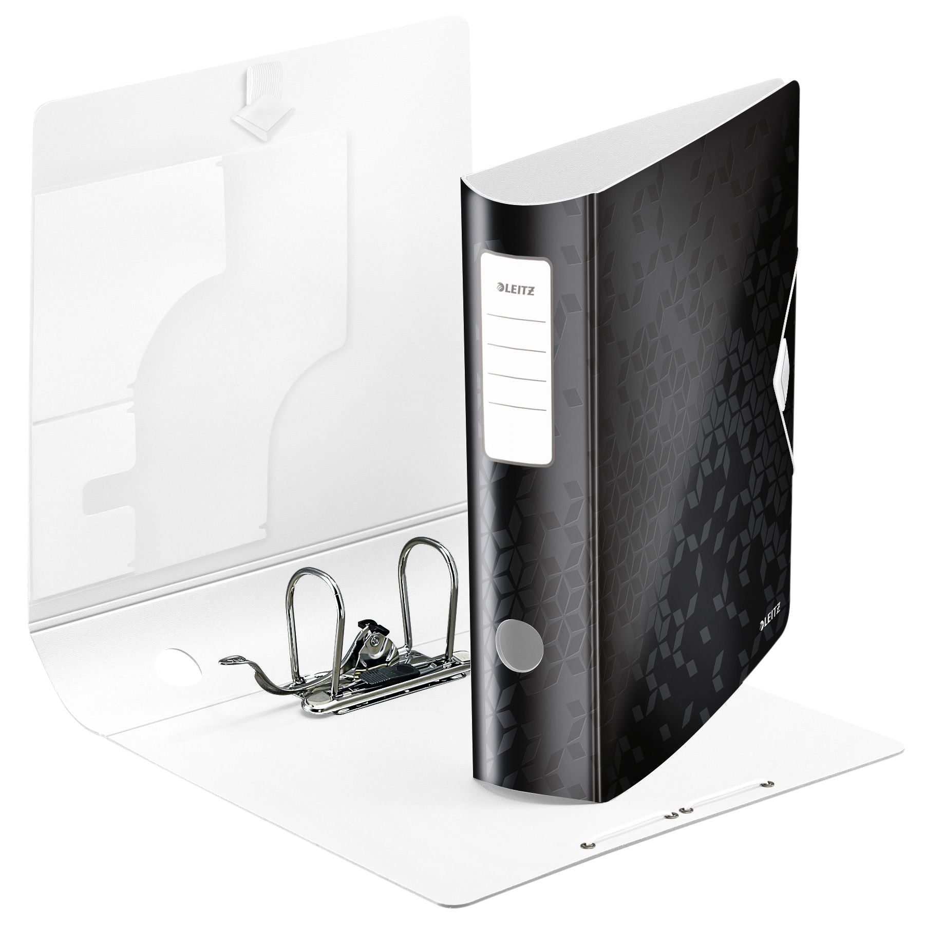 Leitz -  Ordner  wow active 180° 80mm pp a4 zwart | 5 stuks