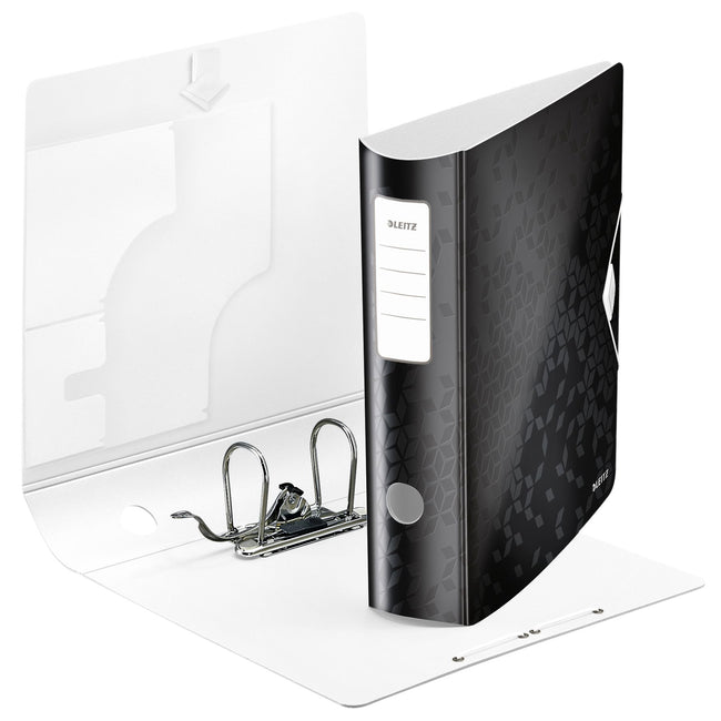 Leitz - Ordner WOW activo 180° 80mm PP A4 negro