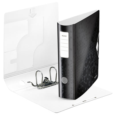 Leitz - Ordner leitz wow active 180° 80mm pp a4 nero | 10 pezzi