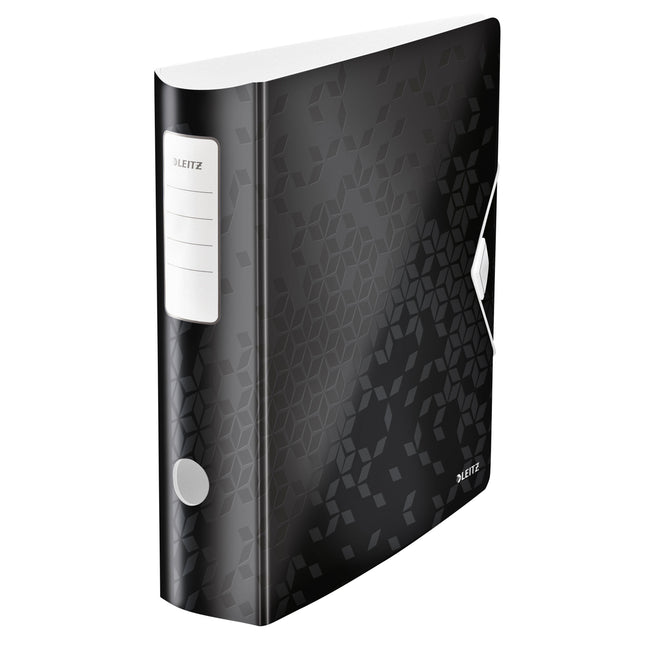 Leitz - Ordner leitz wow active 180° 80mm pp a4 negro | 10 piezas