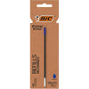 Bic - Cristal Re-New Kugelschreibermine, mittel, 3 Stück, blau