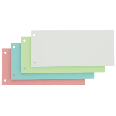 Oxford - Bande de séparation étroite 240x105mm 190gr assorti 100 pièces