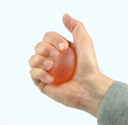 Able2 -  Handtrainer gelbal  sterk oranje