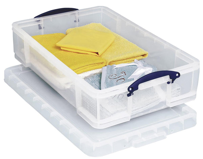 Really Useful Box -  Box opbergdoos 33 liter, transparant (afbeelding 2)
