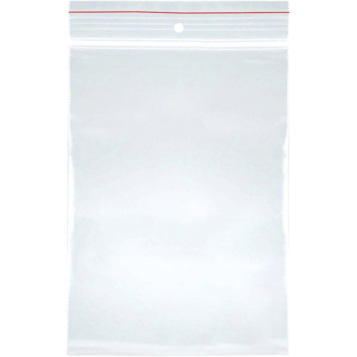 Productos OFFICE - bolsa con cierre hermético, transparente, paquete de 100 piezas, 80 x 120 mm