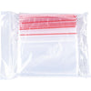OFFICE products - grip seal bag, transparent, pack of 100 pieces, 120 x 180 mm