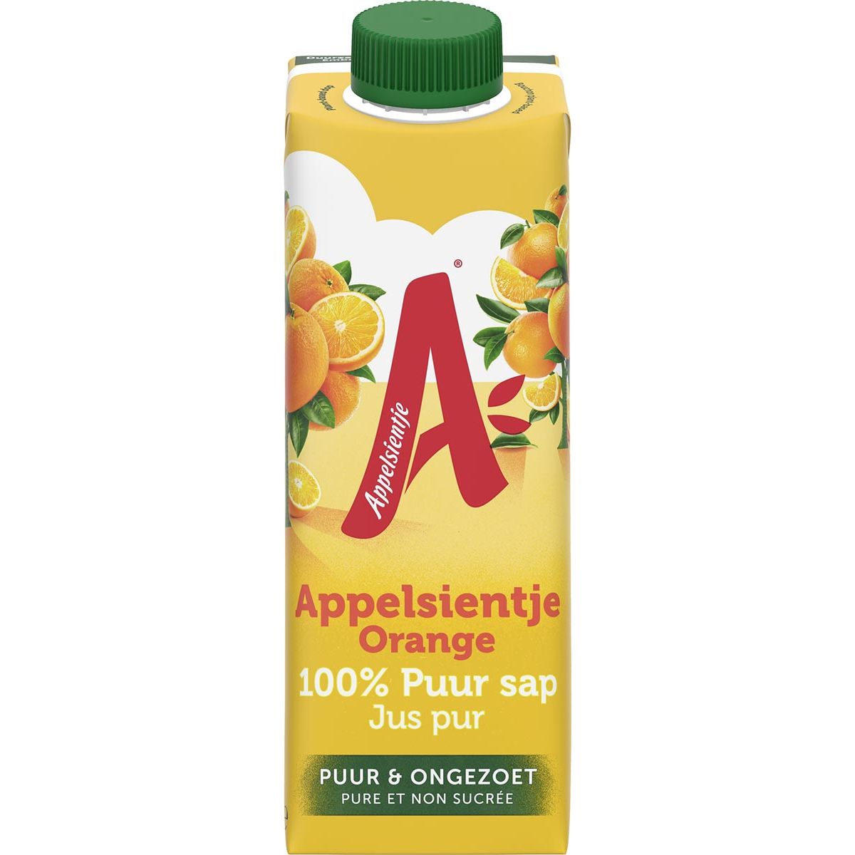 Appelsientje -  sinaasappelsap 33 cl, pak van 8 drankkartons