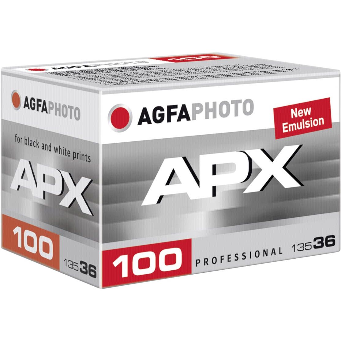 AgfaPhoto - película analógica en blanco y negro, ISO 100, rollo de 36 fotografías