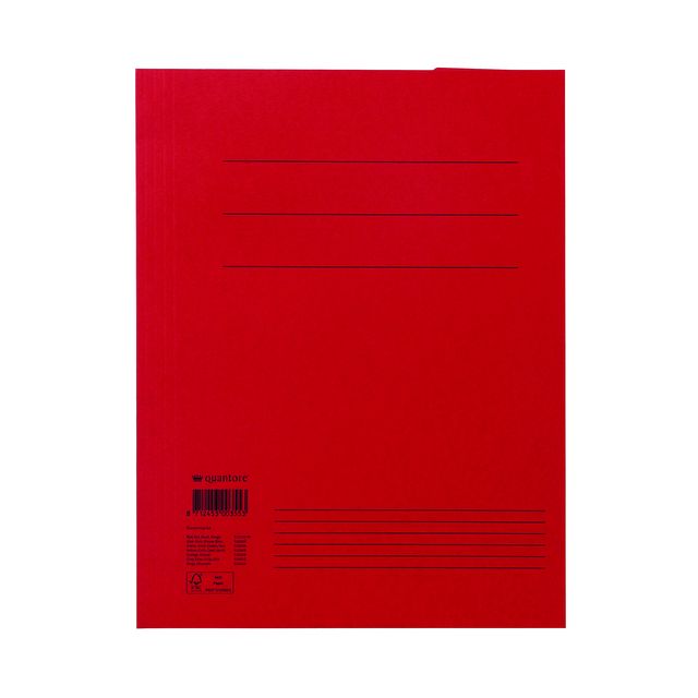 Quantore - Aktenordner A4 300gr rot