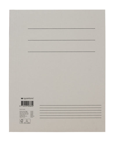 Quantore - File folder A4 300gr gray | 50 pieces