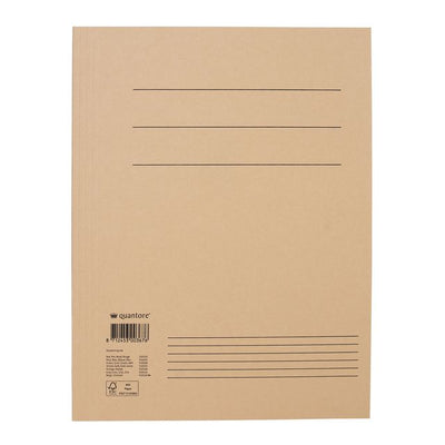 Quantore - Carpeta archivadora A4 300gr gamuza | 50 piezas