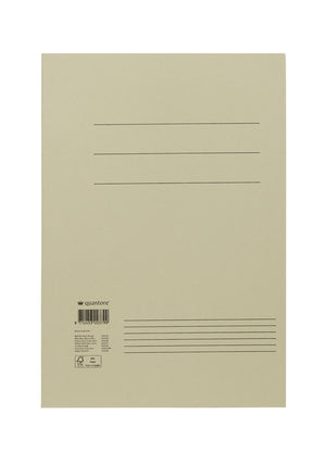 Quantore - File folder folio 300gr gray