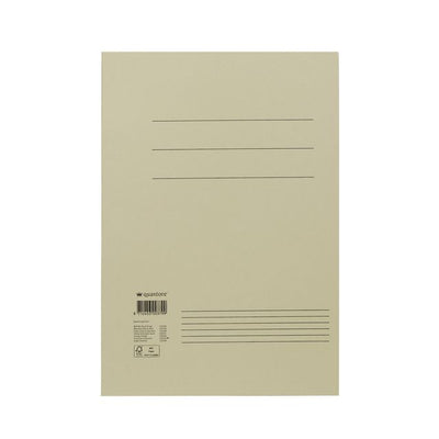 Quantore - Cartella portadocumenti folio 300gr grigio | 50 pezzi