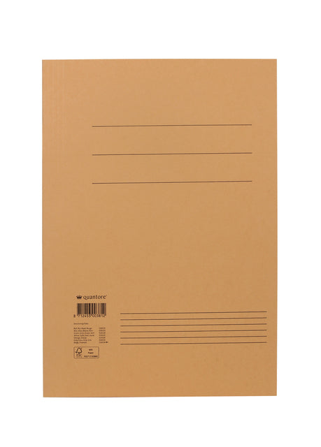 Quantore - Carpeta archivadora folio 300gr gamuza