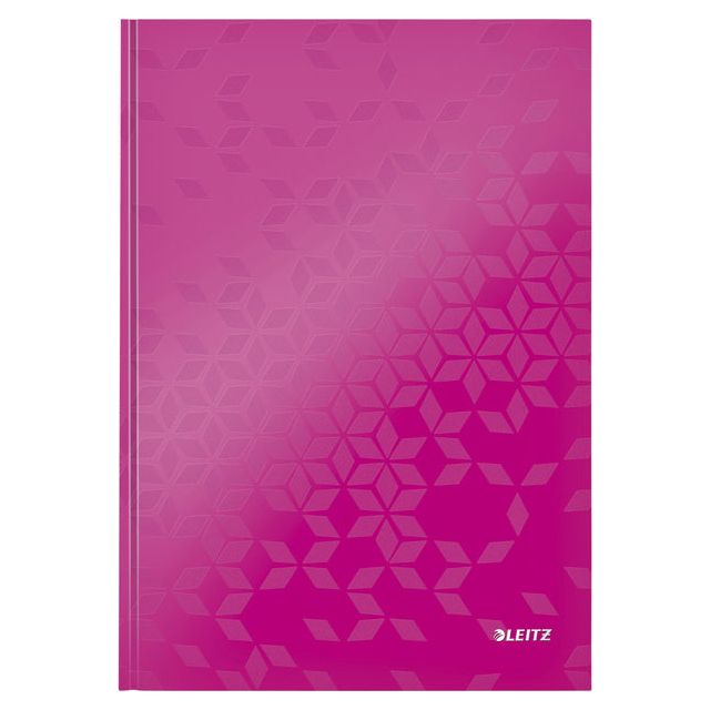 Leitz - Notebook Leitz Wow A4 160BLZ 90gr Line Pink | 1 pièce | 6 morceaux