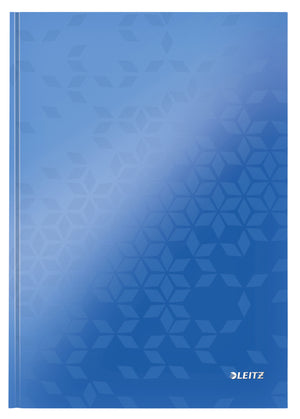 Leitz -  Notitieboek  wow a4 lijn 80v blauw | 6 stuks