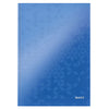 Leitz -  Notitieboek  wow a4 lijn 80v blauw | 6 stuks