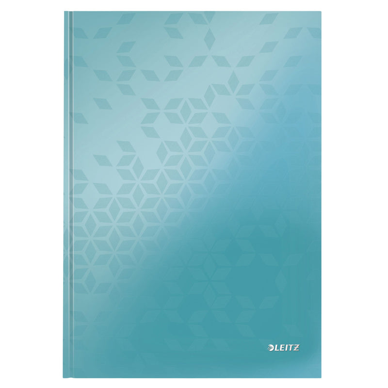 Leitz - Notebook WOW A4 160 pages 90gr line ice blue