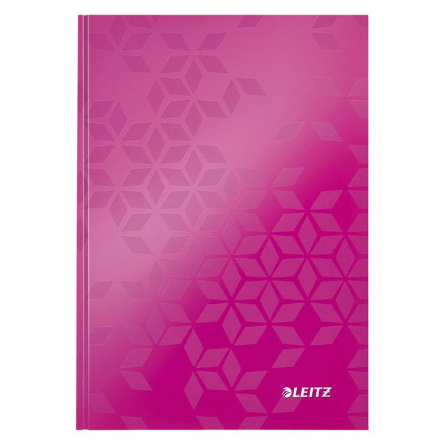 Leitz - Notebook Leitz Wow A5 160BLZ 90gr Line Pink | 1 pièce