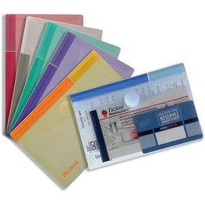 Tarifold collection -  documentenmap Collection Color voor ft A6 (165 x 109 mm), pak van 6 stuks