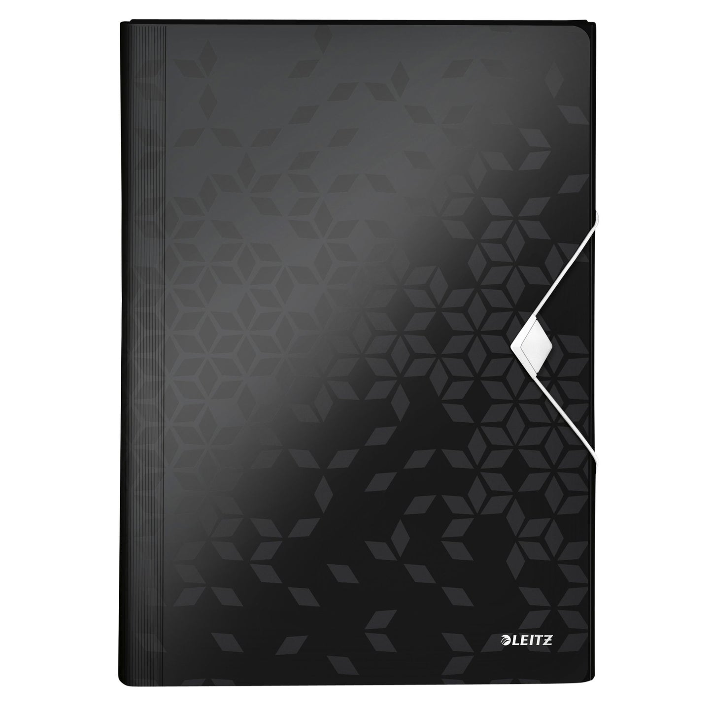 Leitz - Projektmappe WOW für A4 6 Fächer PP schwarz