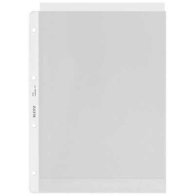 Leitz - Show bag copy safe 0,12 mm 4 fori PP A4 trasparente 100 pezzi