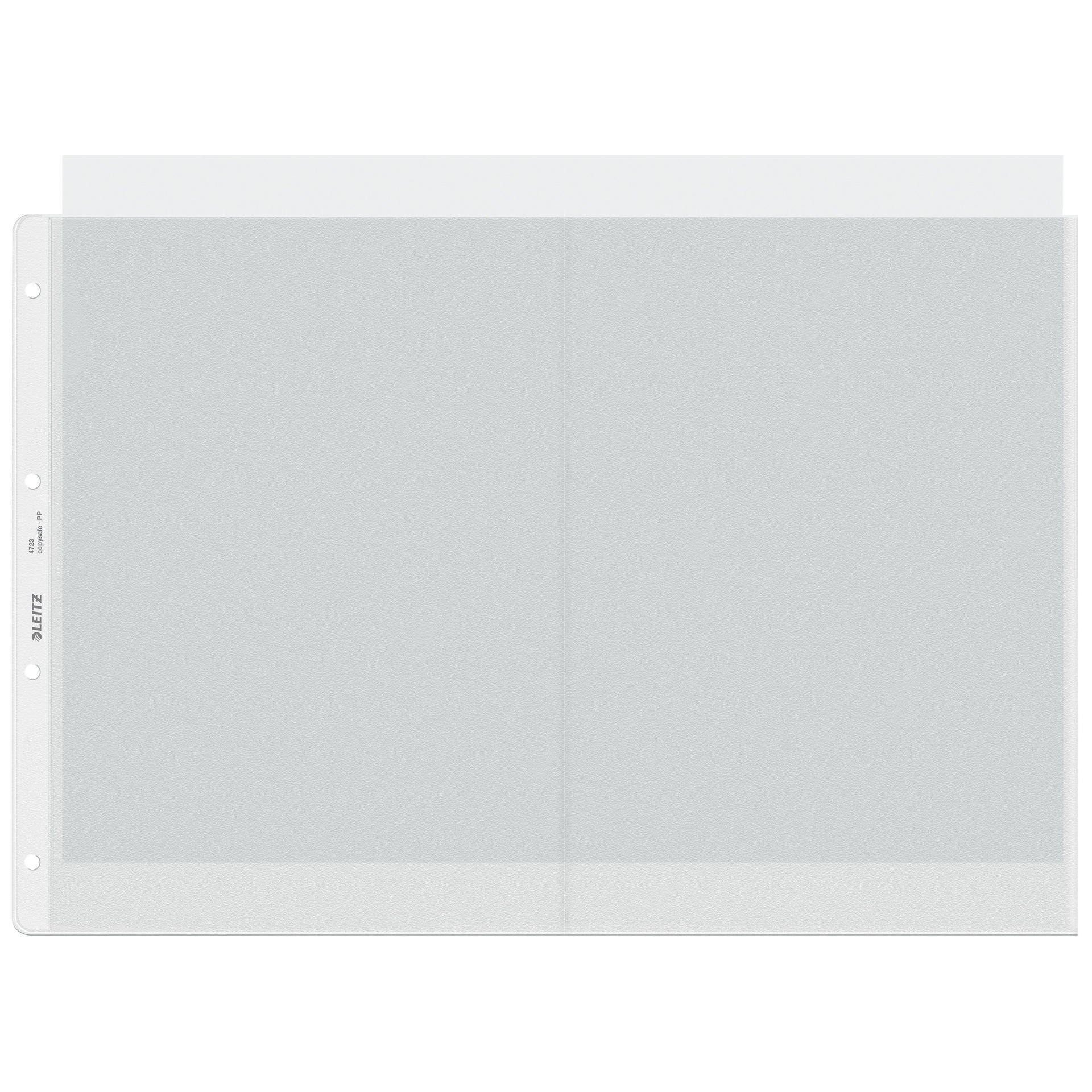 Leitz - Show bag copy safe 0,13 mm PP A3 orizzontale trasparente 50 pezzi