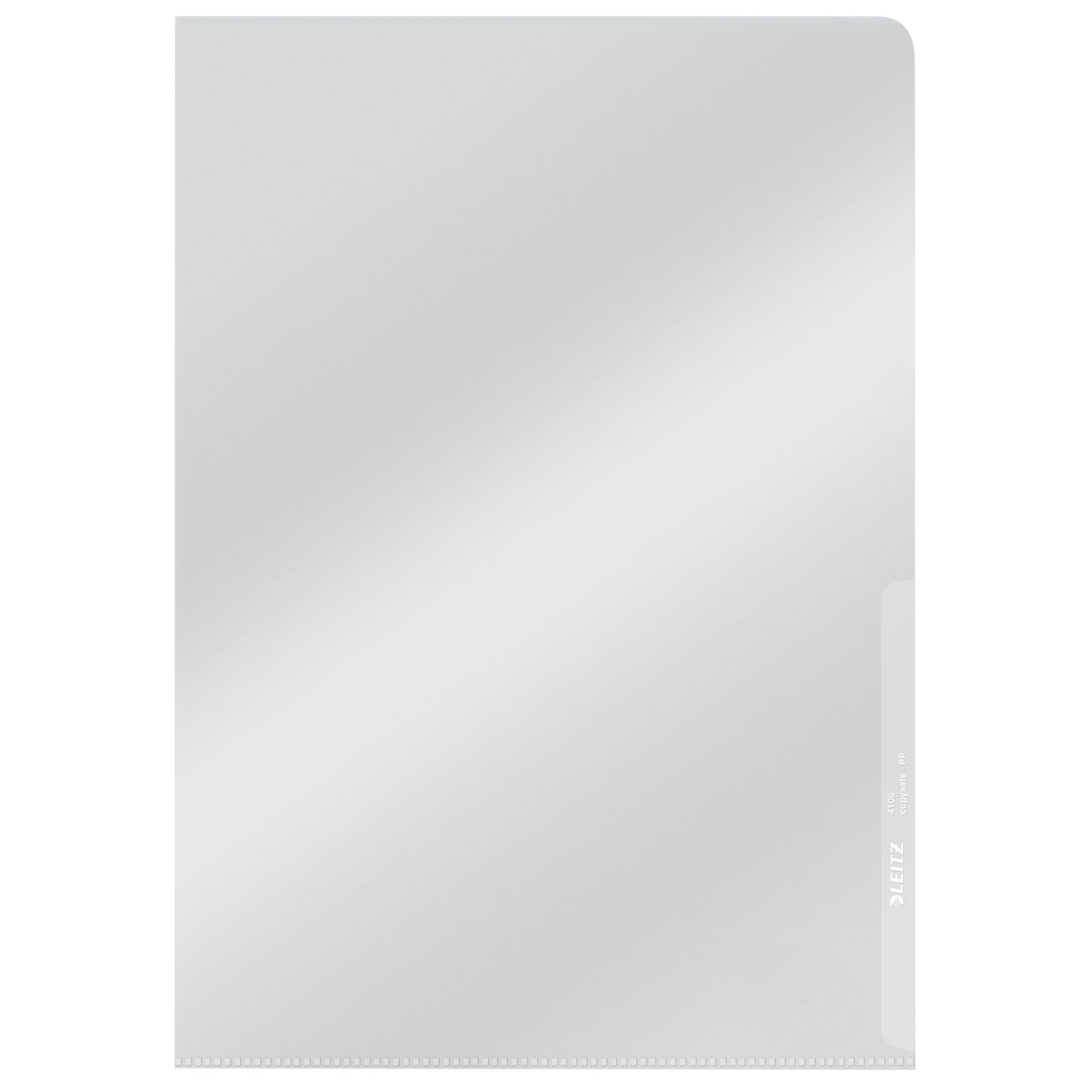 Leitz - Einsteckmappe L-Modell Schweißnaht kopiersicher 0,15mm PVC A4 transparent 100 Stück