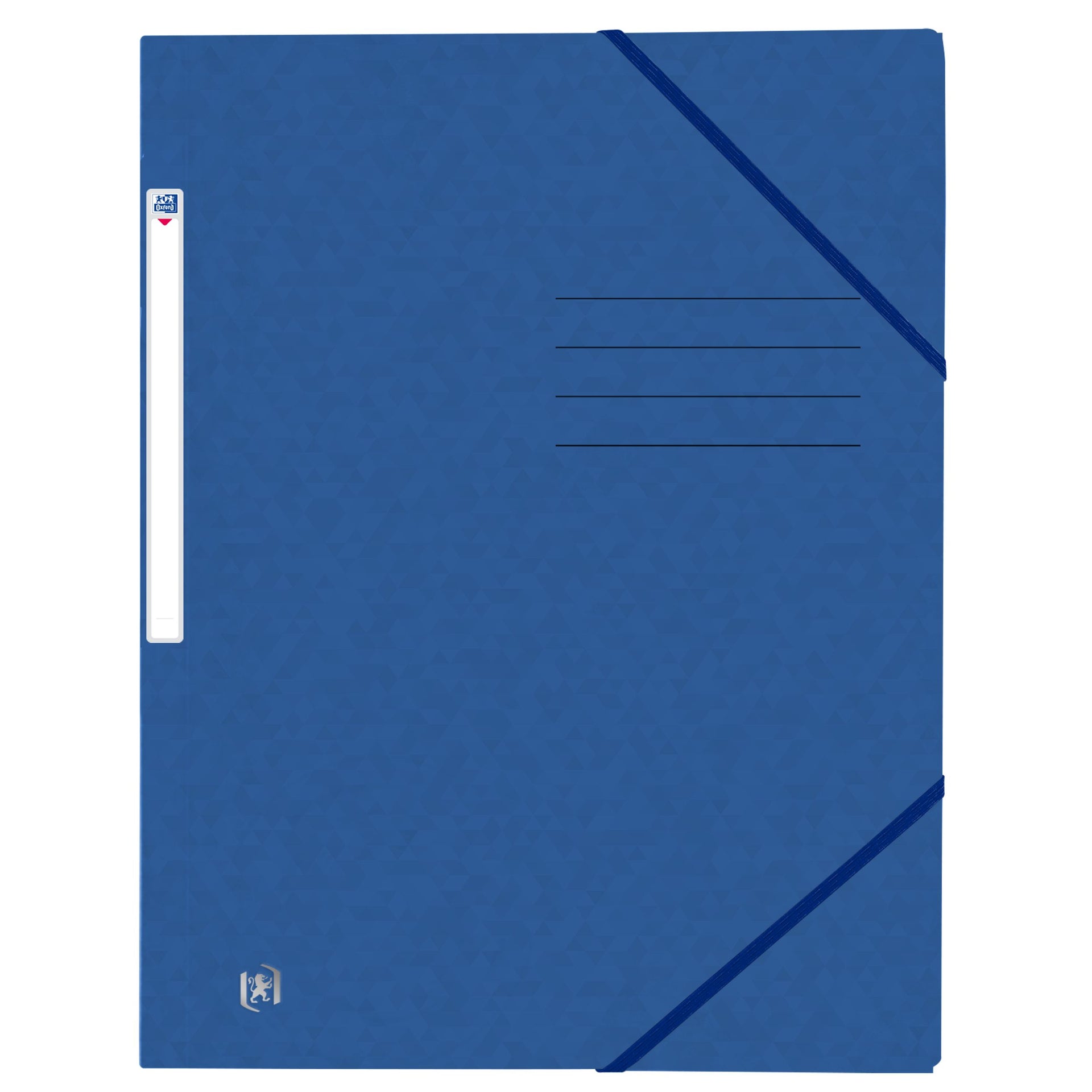 Oxford - Elastomap Top File+ A4 3 rabats 390gr bleu