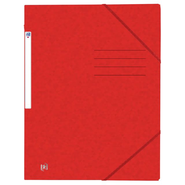 Oxford - Top File+ elastomap, voor ft A4, rood