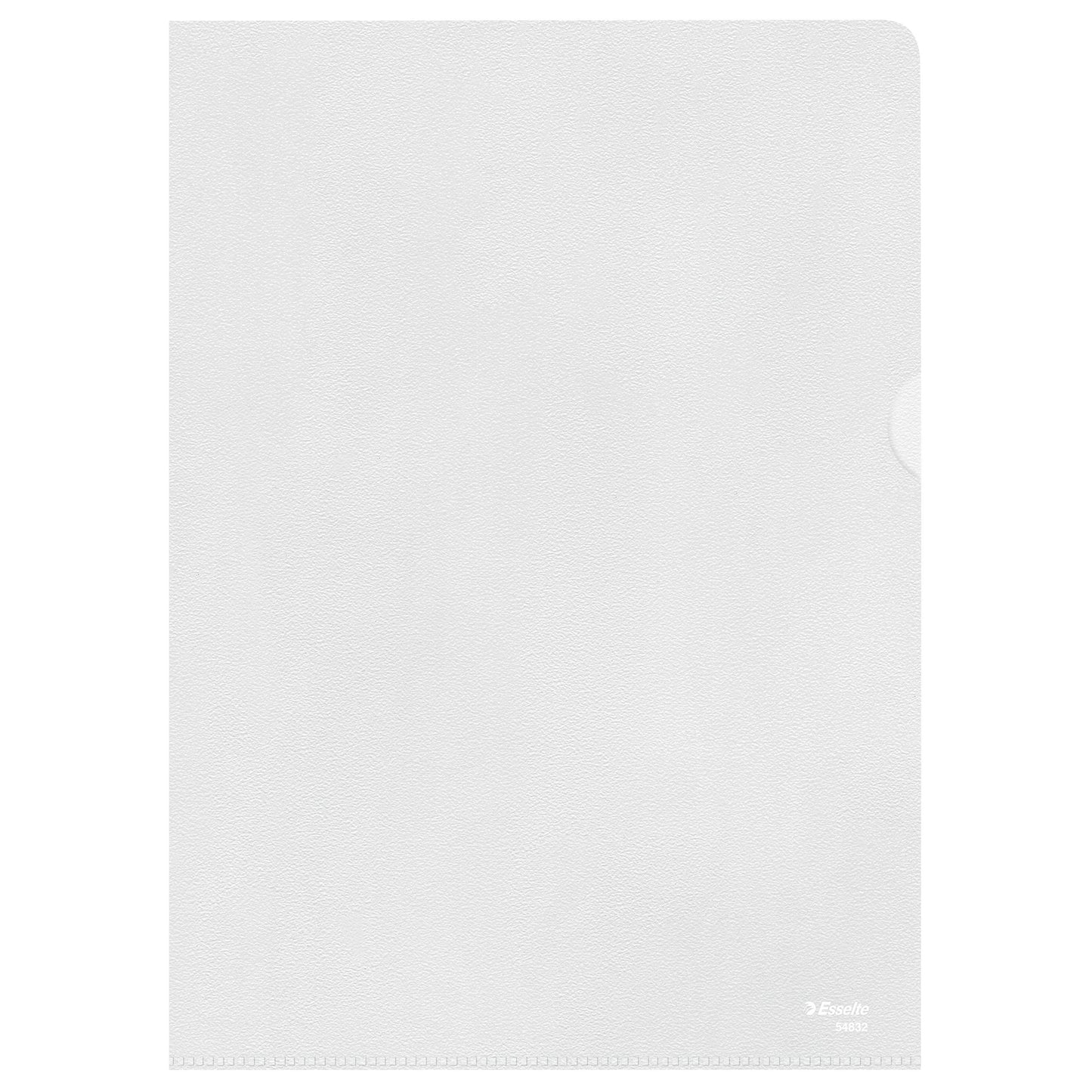Esselte - Cartella porta inserti modello L standard copia sicura PP A4 trasparente 100 pezzi